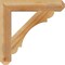 Ekena Millwork Olympic Craftsman Rough Sawn Bracket, Western Red Cedar, 4"W x 24"D x 24"H BKT04X24X24OLY04RWR - alternate 2